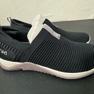 Ryka Black Slip-On Shoes